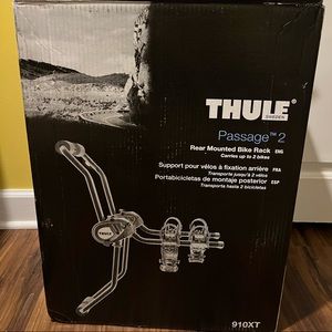 THULE Passage 2 — Dual Bike Hitch Carrier for Car